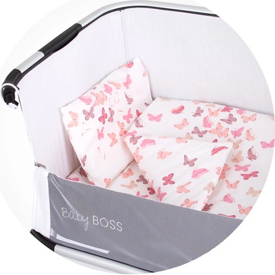 KOSI К-т за мини кошара бели пеперуди (kosclosetv20wb)