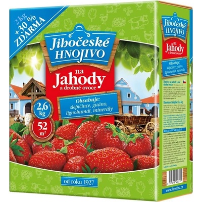Forestina JIHOČESKÉ HNOJIVO na jahody a jiné drobné ovoce 2,6 kg