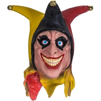 Korbi Profesionálna latexová maska Klaun Joker Halloween