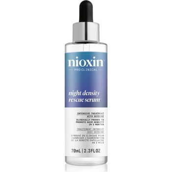 Nioxin Night Density Rescue Serum нощна грижа за разредена коса 70ml