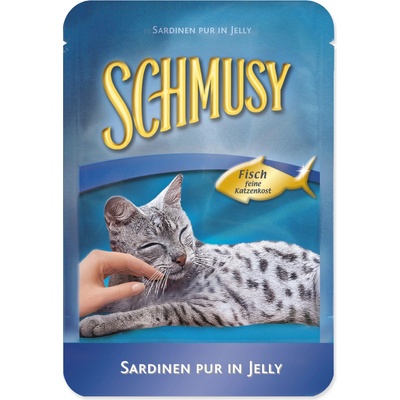 Schmusy Cat Fish sardinky v želé 100 g