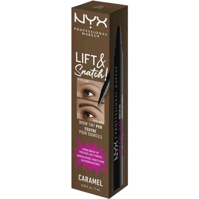 NYX Professional Makeup Lift&Snatch Brow Tint Pen fix na obočí 05 Caramel 1 ml