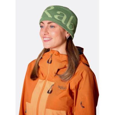 Rab Logo dark fig green/fig green