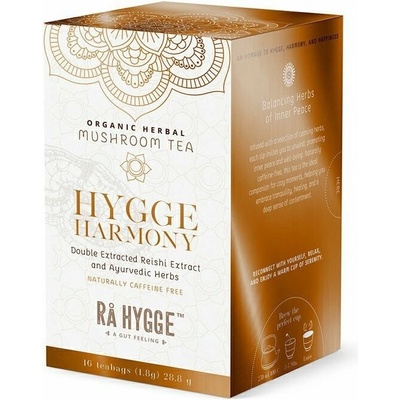 Ra Hygge BIO Harmony bylinný čaj s Reishi 16 ks