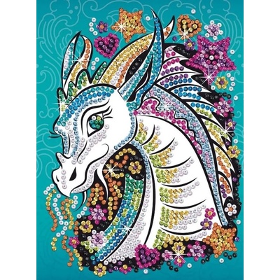 Sequin Art Творчески комплект Sequin Art - Изкуство с пайети, Дракон (2107)