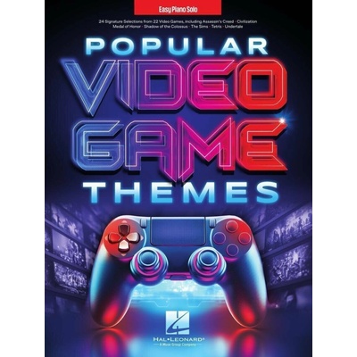 Hal Leonard Popular Video Game Themes for Easy Piano Noty