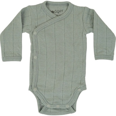 Lodger kojenecké body s dlouhým rukávem Tribe Silt Green