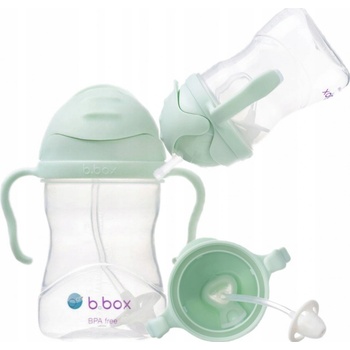 b.box hrneček s brčkem Gelato pistáciový 240 ml