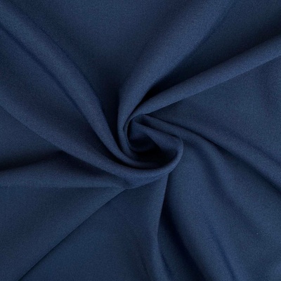 Kepr Twill elastický „4-way“ – Námořnická modrá
