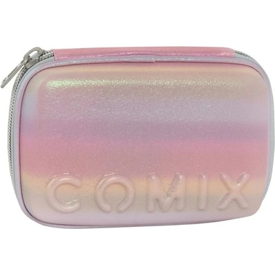 Comix Ученически несесер със съдържание comix rainbow pink 2024