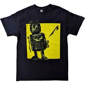 Metallica 72 Seasons Burnt Robot Black L Риза (METTS76MB03)