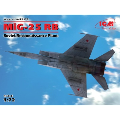 ICM MiG-25 RB Soviet Reconnnaissance Plane 1:72
