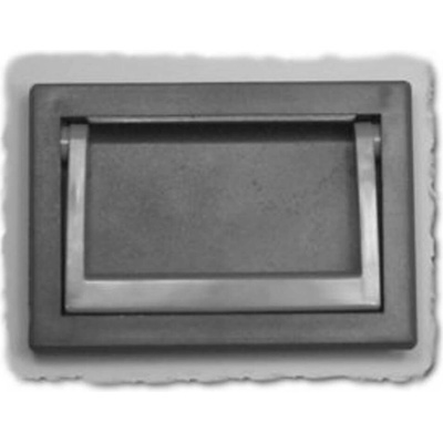 Hammond Electronics M263-1 zaklapávací úchyt černá (d x š x v) 130.5 x 20.66 x 91.5 mm 1 ks