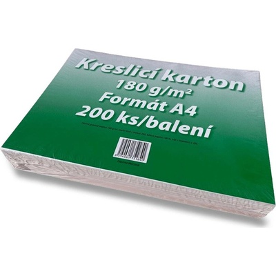 Papírna Aloisov Kreslicí karton A4 180 g/m2, 200 listů – Zbozi.Blesk.cz