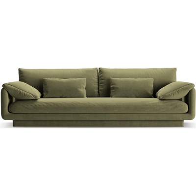 Micadoni Светлозелен кадифен диван 250 cm Torino - Micadoni (MIC_4S_184_F1_TORINO6)