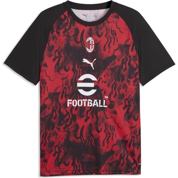 PUMA Тениска Puma Mens AC Milan Short Sleeve T-Shirt 2025 2026 - Red/Black