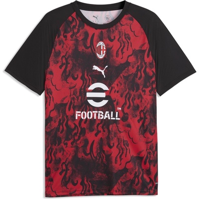 PUMA Тениска Puma Mens AC Milan Short Sleeve T-Shirt 2025 2026 - Red/Black