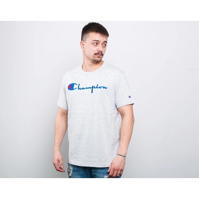 Champion Crewneck t-shirt Classic Logo Grey 210972-LOXGM