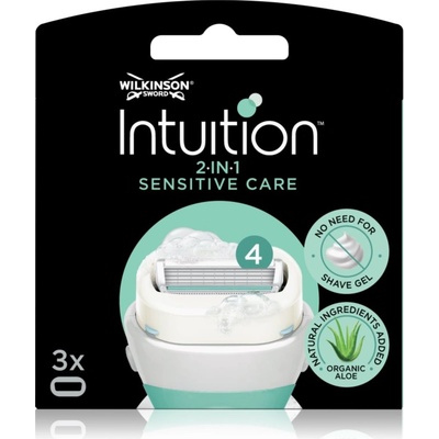Wilkinson Sword Intuition Sensitive Care Резервни остриета 3 бр