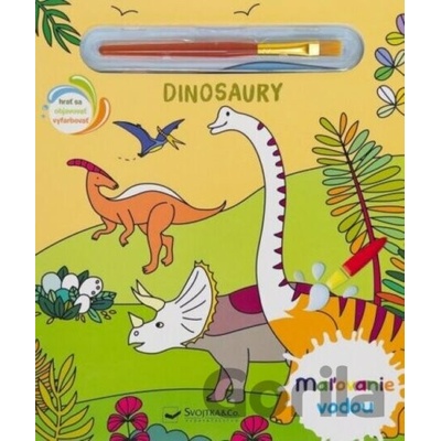 Svojtka&Co. Maľovanie vodou Dinosauri