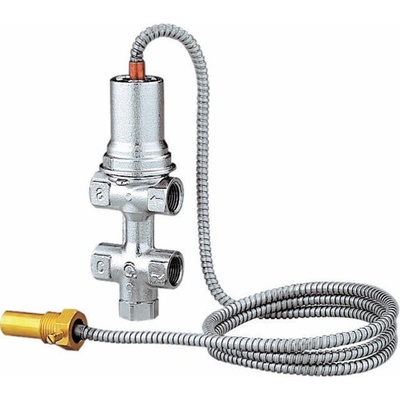 CALEFFI 544400 teplotní pojišťovací ventil 1/2" s automatickým dopouštěním