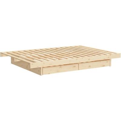 Karup Design Kanso s úložným prostorem s roštem z borovicového dřeva v přírodní barvě