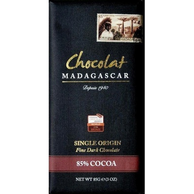 Chocolat Madagascar 85% tmavá single origin čokoláda 85 g
