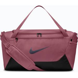 Nike Чанта за тренировка/фитнес Nike Brasilia 40 l pink smoke/black/gridiron