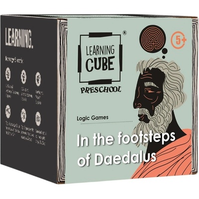 K-Toyz Образователна настолна игра Learning Cubes: In The Footsteps Of Daedalus (Английски език) (LC-014)