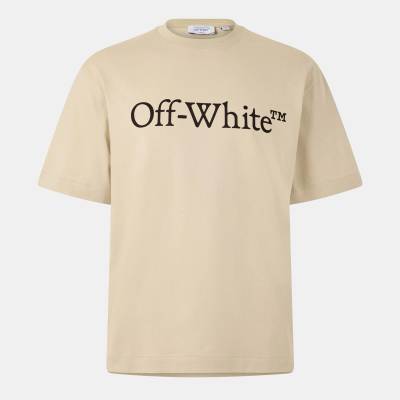 Off White Тениска Off White Men's Bkish Skate T-Shirt - Brown/Black