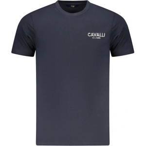 Cavalli class Тениска с къс ръкав за мъже cavalli class, Размер l, Цвят Синьо (txt61jjd060_bl04502)