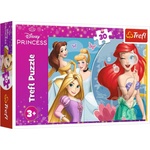 Trefl Детски пъзел Trefl от 30 части - Прекрасен ден за принцеси (18308) - baby