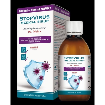 Dr. Weiss Stopvirus Medical sirup 200+100 ml