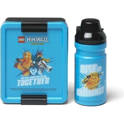 LEGO Ninjago desiatový box modrý