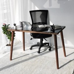 ASIR GROUP Бюро COZY 73x110 см бор/черен (AS1617)
