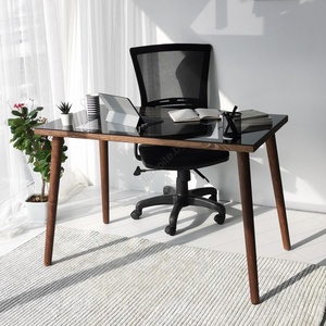 ASIR GROUP Бюро COZY 73x110 см бор/черен (AS1617)