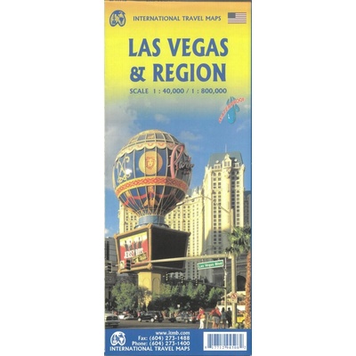 plán Las Vegas 1:15 t. voděodolný ITM