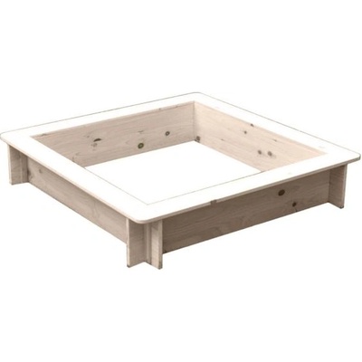 Wonderland Дървена пясъчник 100x100x20 см