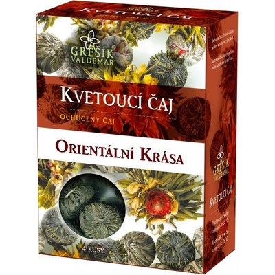Grešík Kvet. čaj Orientální krása Čaje 4 světadílů 4 ks
