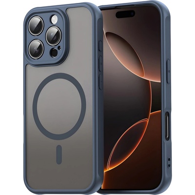 Techsuit Калъф Techsuit HaloFrost II MagSafe за Apple iPhone 11 - Тъмносин KP38099 (38099)