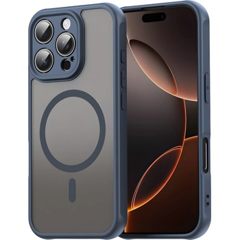 Techsuit Калъф Techsuit HaloFrost II MagSafe за Apple iPhone 11 - Тъмносин KP38099 (38099)