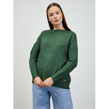 ZOOT. lab Зелен дамски оребрен пуловер ZOOT. lab Natacha ZOOT. lab | Zelen | ЖЕНИ | S