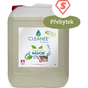 Cleanee EKO gel na nádobí rebarbora 5 l
