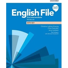 English File Fourth Edition Pre-Intermediate Workbook with Answer Key