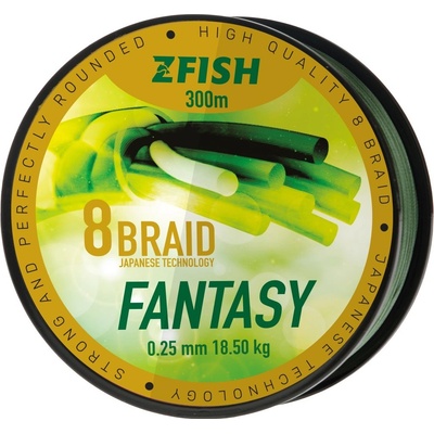 Zfish Šnůra Fantasy 8-Braid 300m 0,25mm