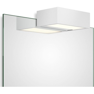 DECOR WALTHER Лампа над огледалото Box Clip On LED 2700K 15 см бяло-матова (0420150)