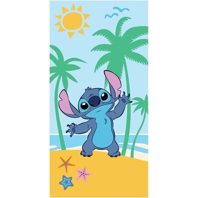 Памучна плажна хавлия Stitch - Sunny (L&S0890T)