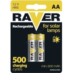 EMOS 2 бр. акумулаторна батерия AA RAVER NiMH/1, 2V/600 mAh (EMS095)