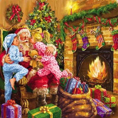 SunsOut - Puzzle Everyone Loves Santa - 1 000 piese