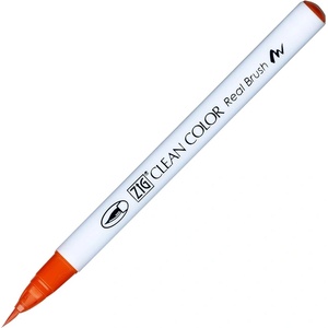 ZIG Clean Color Четка Писалка 023 fl. Аленочервен (RB-6000AT-023)